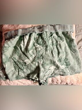 PINK Victoria's Secret Sage Tropical Boxers